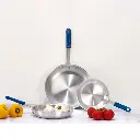 14 INCH Alu.Fry Pan/w/ Silicone Sleeve