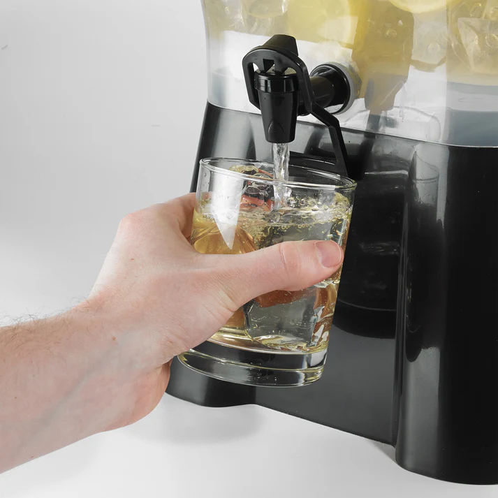 3 Gallons Square Dispenser, Plastic
