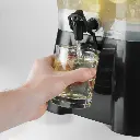3 Gallons Square Dispenser, Plastic