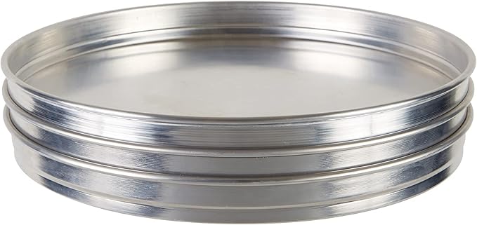 Pizza Pan, 14" x 1.5", Stackable, Alu.