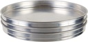 Pizza Pan, 14" x 1.5", Stackable, Alu.