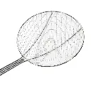 Round Wire Skimmer 9"