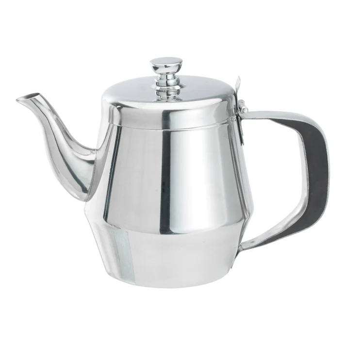 20-oz Gooseneck Teapot w/ Lid - Stainless
