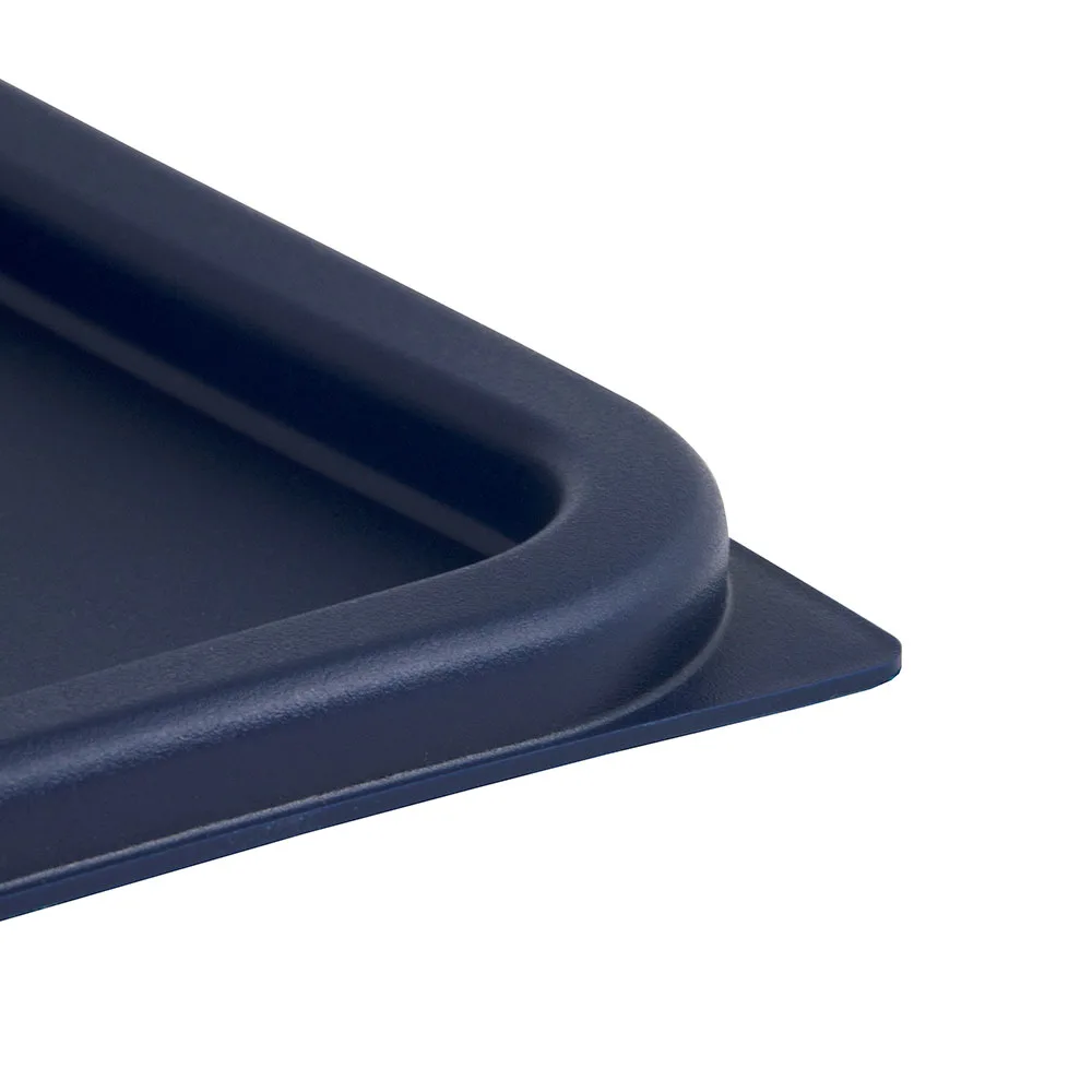 PE Square Cover Blue/ Fits 12/ 18 & 22qt