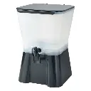 3 Gallons Square Dispenser, Plastic