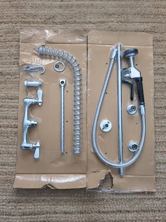 Heavy-duty Wall Mount Pre-Rinse Faucet