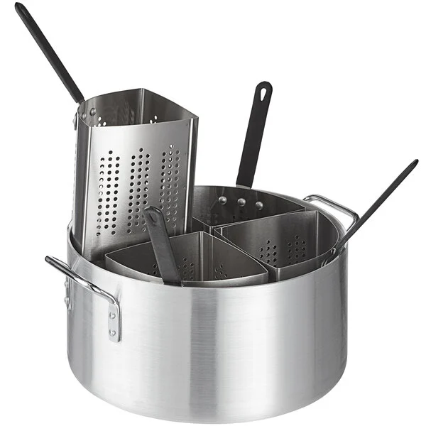 Pasta Cooker Set, 20 QT, Aluminum