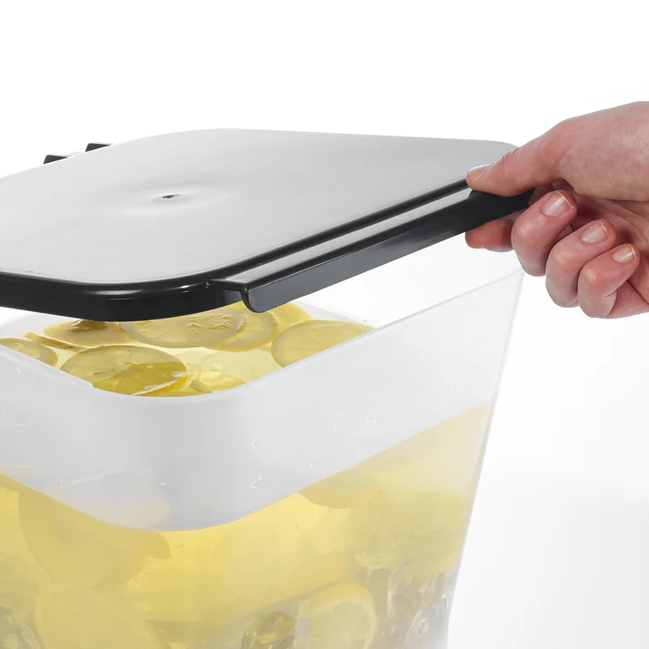 3 Gallons Square Dispenser, Plastic