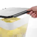 3 Gallons Square Dispenser, Plastic