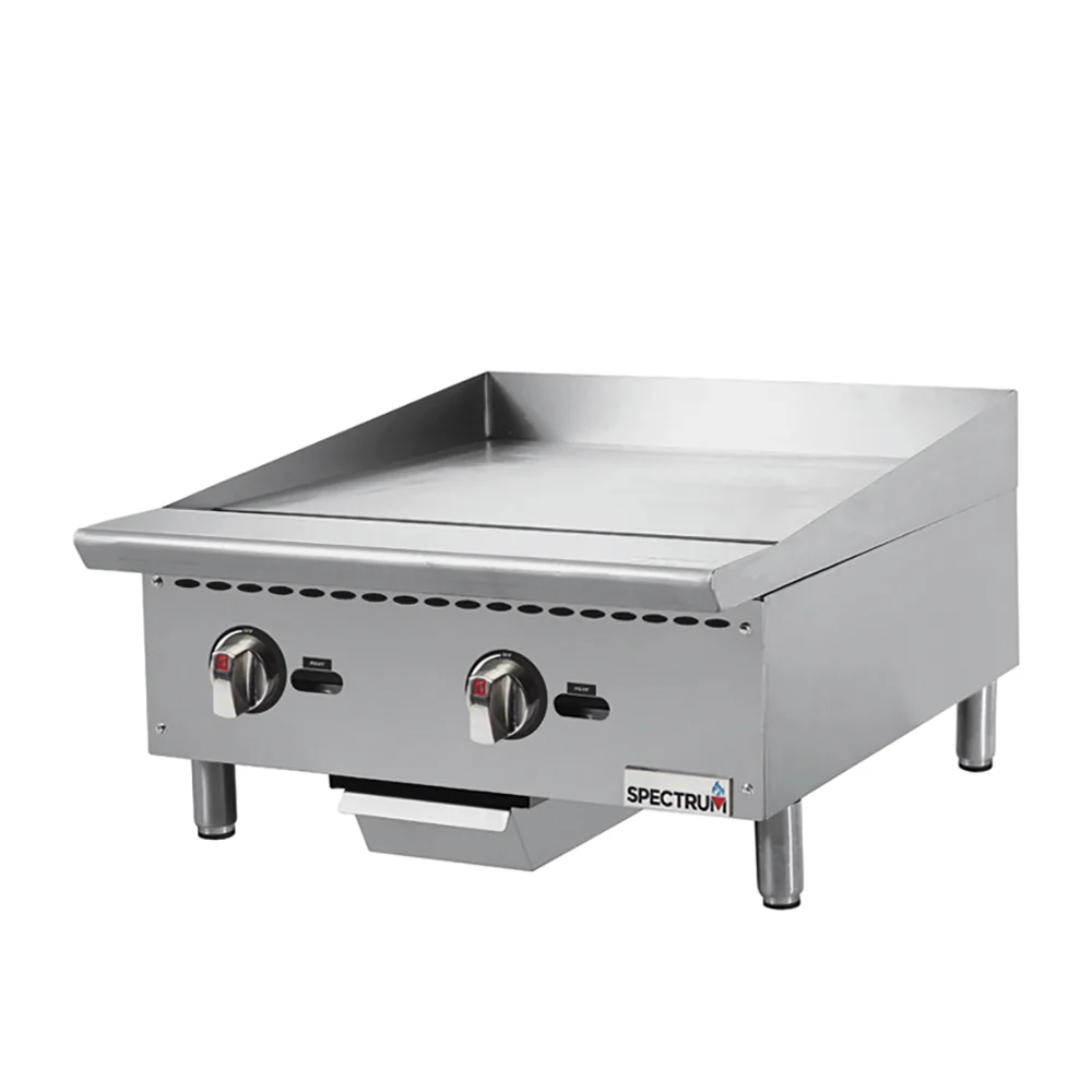 24" Griddle, Manual Control, Natural Gas