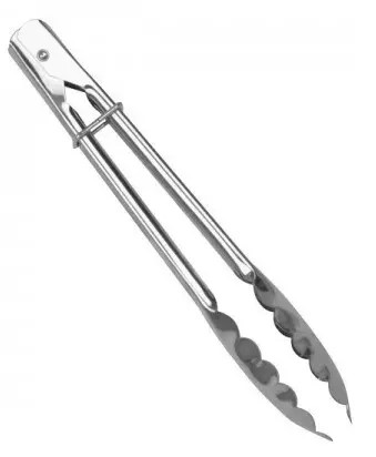 Utility Tong, Stainless Steel, 16", 1 mm thickness, Heavy Duty