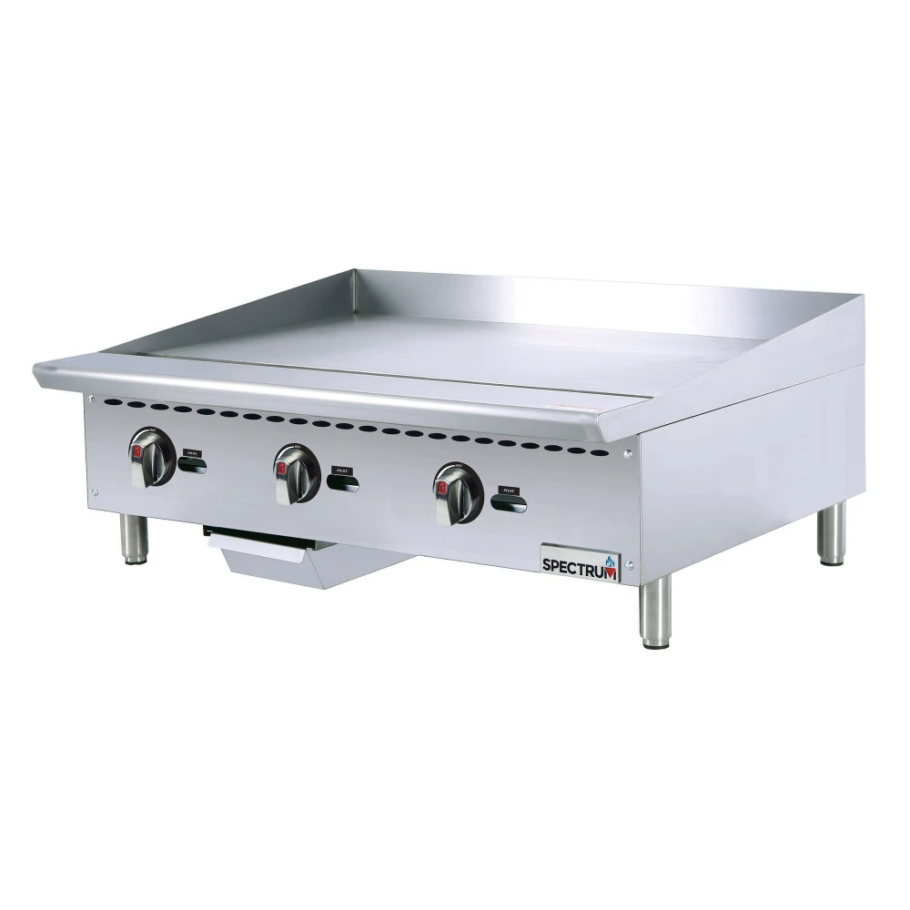 36" Griddle, Manual Control, Natural Gas