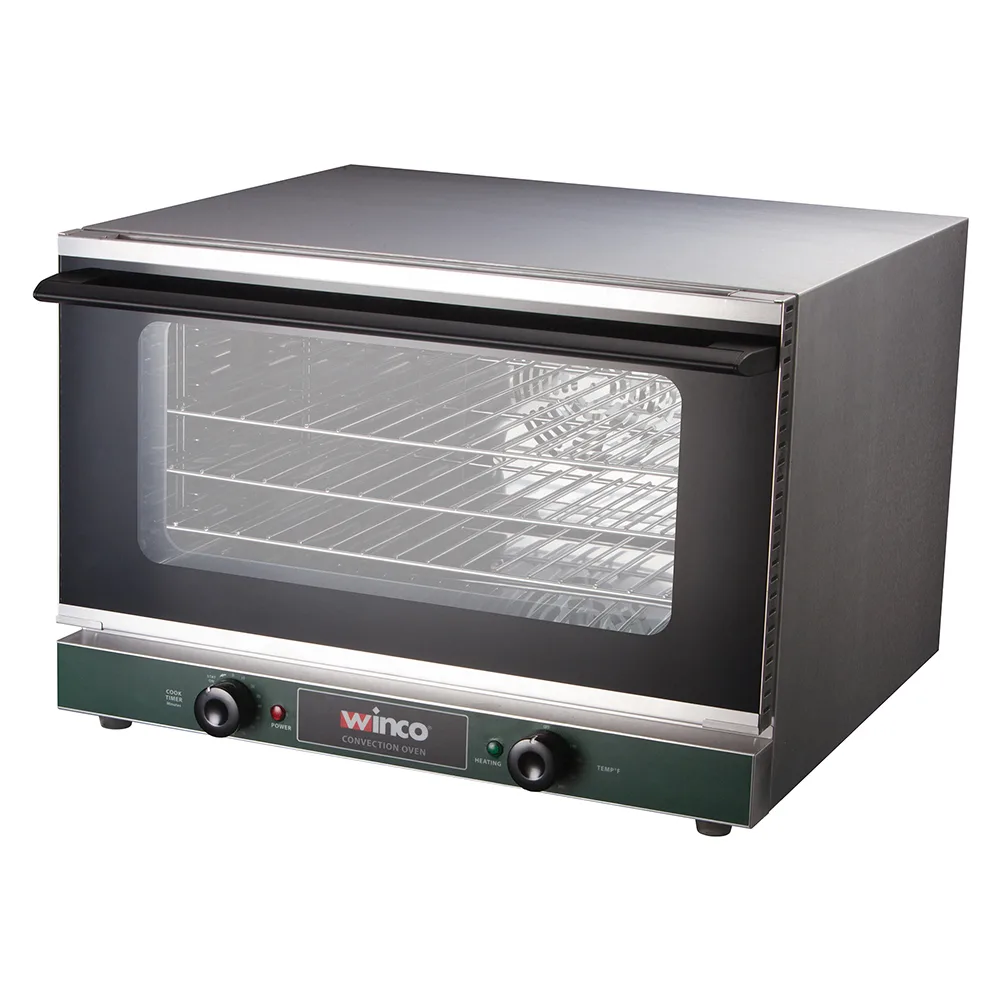 Half-Size Countertop Convection Oven, 1.5 Cubic Feet, 120V, 1600W
