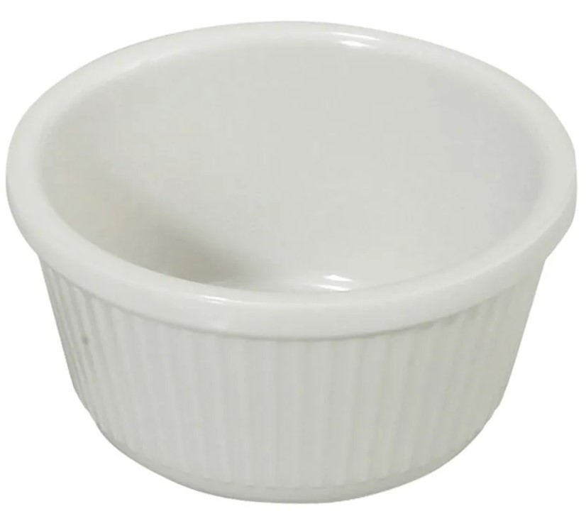 4-oz Fluted Ramekin, White