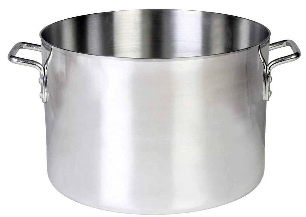 Sauce Pot, 40 QT, Aluminum, Mirror-Finished, NSF