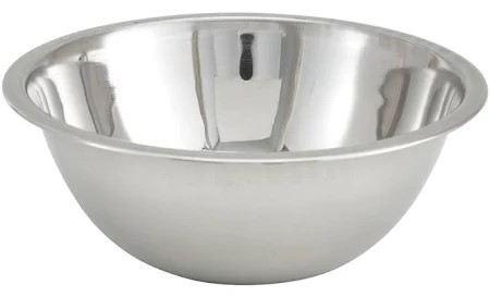 13 QT Mixing Bowl, S/S, Curved Lip