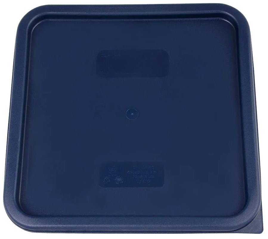 Blue Storage Container Cover for 12, 18, 22 Qt., Thunder Group