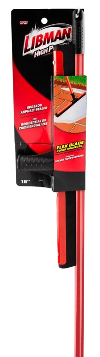 Libman 18" Flex-Blade Floor Squeegee With Handle