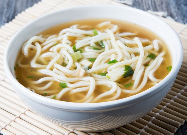 White Melamine Pho Noodle Bowl, 38 oz