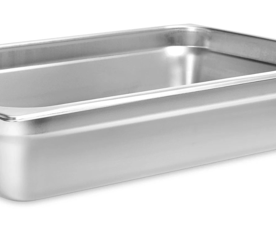 HiendL Anti-Jam Full Size Steam Table Pan, 2-1/2" Deep, S/S, 22 Gauge, NSF