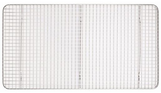 8" x 10" Half-Size Footed Cooling Rack / Pan Grate for Steam Table Pan