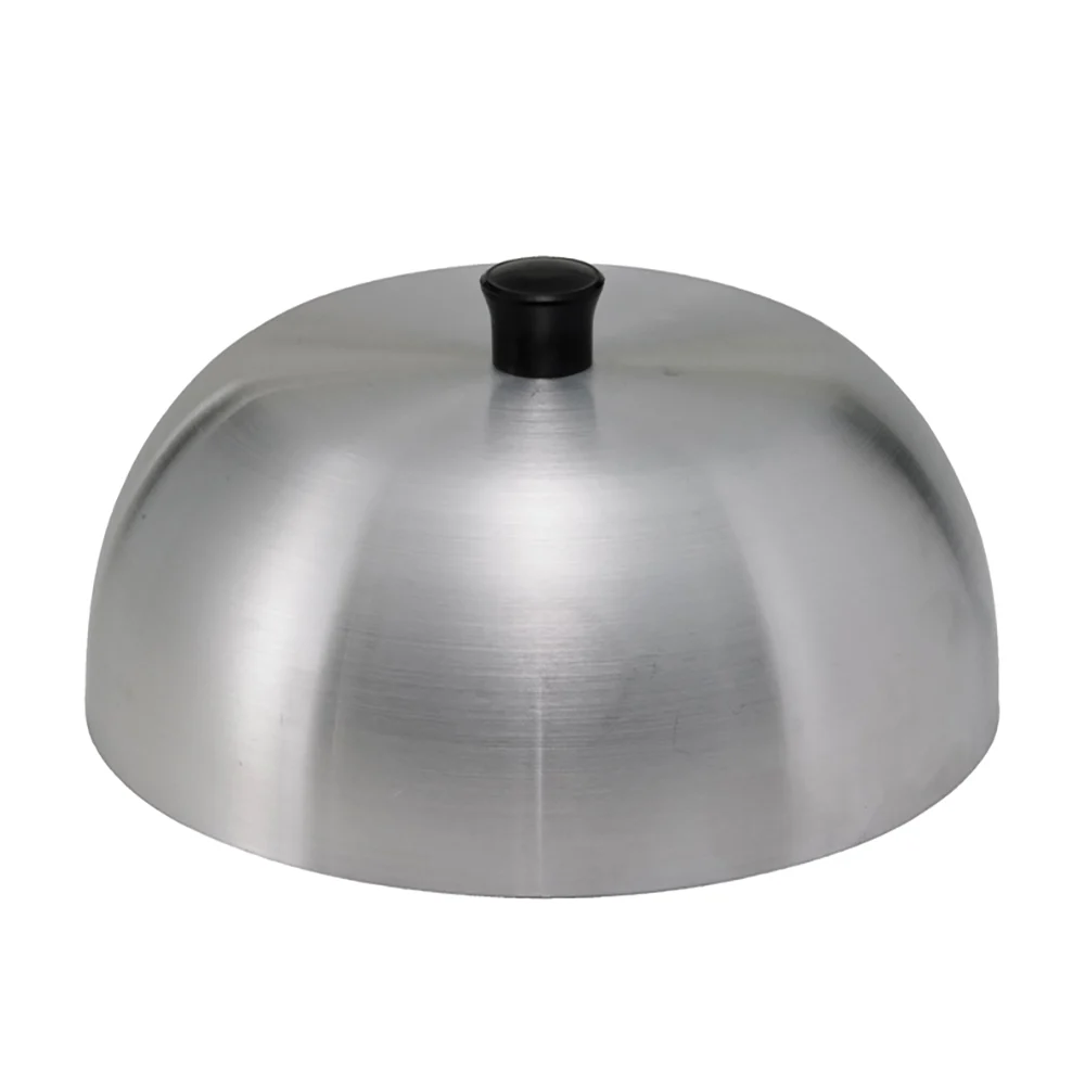 Basting Cover, 6" dia, round, dome shape, with black knob