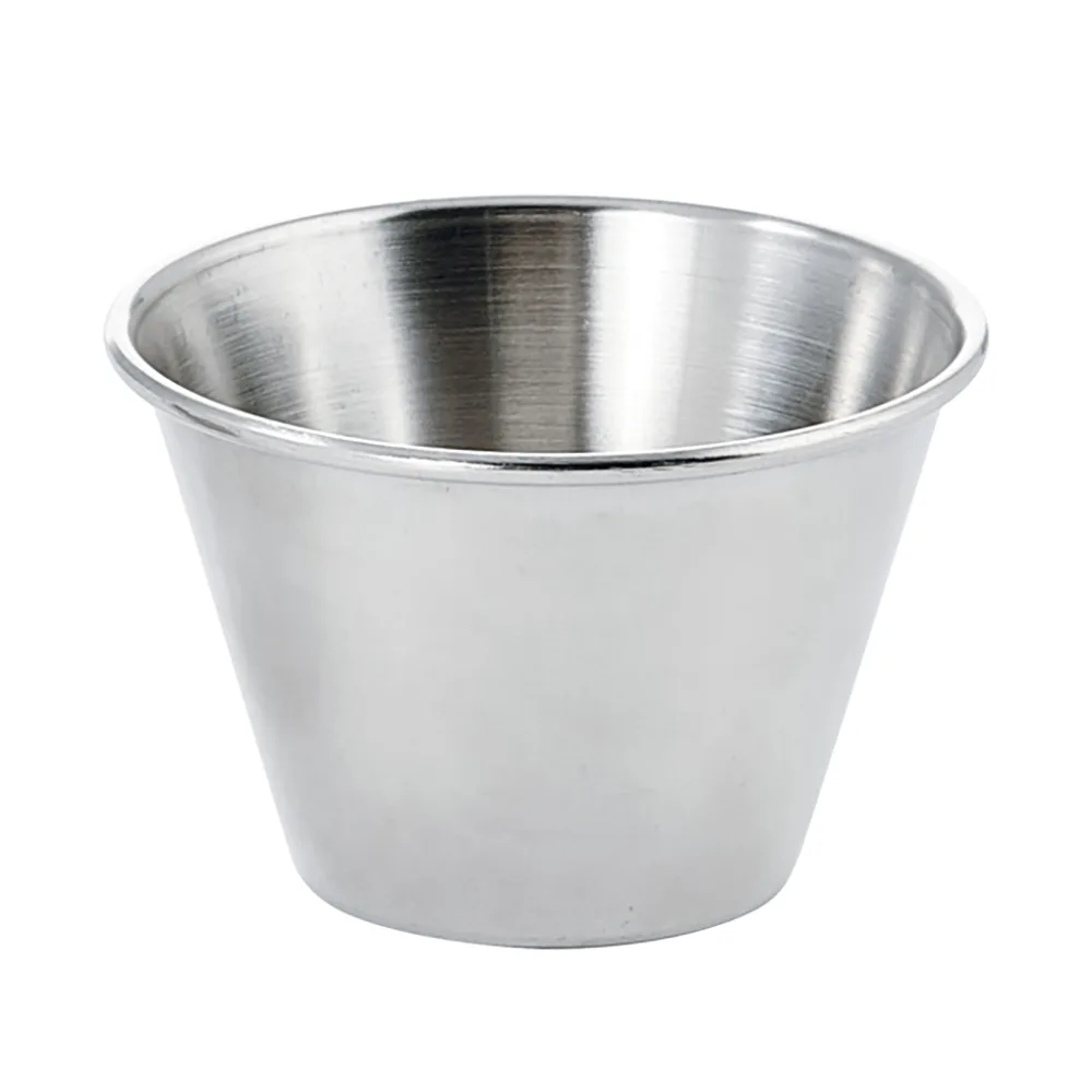 SAUCE CUP, 4 OZ., STAINLESS STEEL