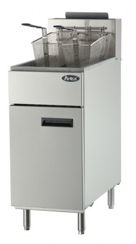 Deep Fryer, 50 LB, Nat Gas