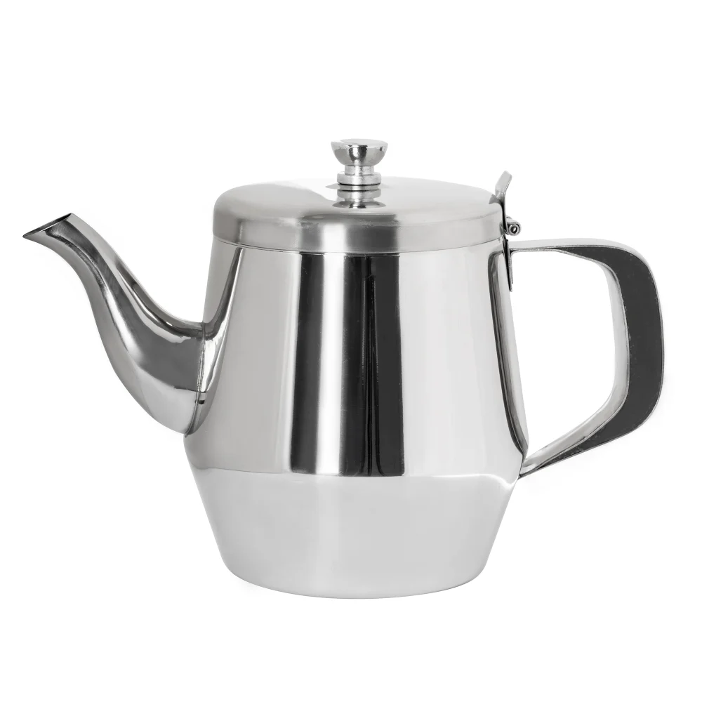 20-oz Gooseneck Teapot w/ Lid - Stainless