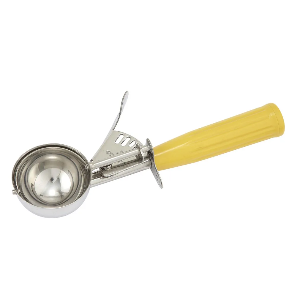 Size 20, 2-1/2 Oz Disher, 2-3/32" Diameter, Yellow