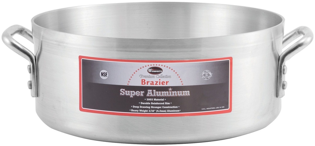 24 Qt Brazier, 14" x 10" (Dia x Depth)