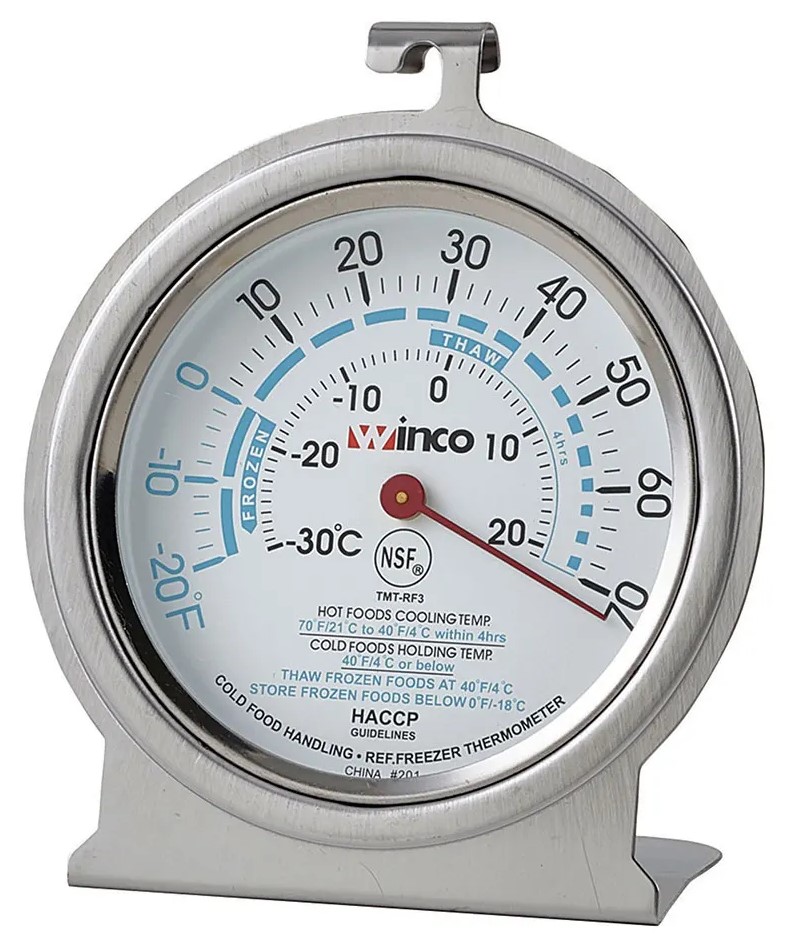 2" Freeze/Refrigerator Thermometer NSF