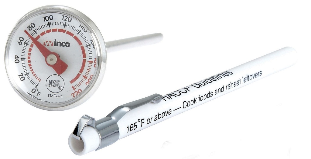 1"Pocket Test Thermometer 0~220F, NSF