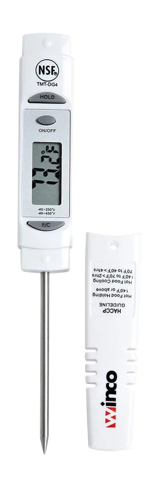 Digital instant read thermometer, pocket version