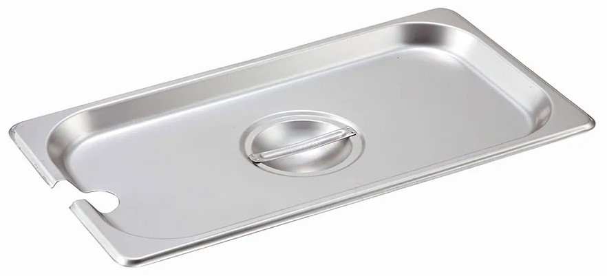 1/3 Steam Pan Slotted Cover