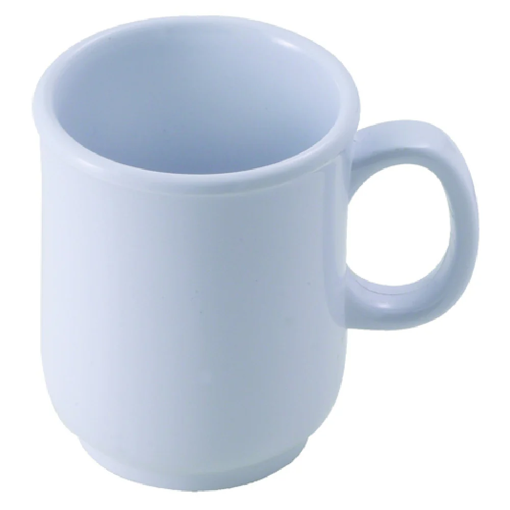 Melamine Mug, 8-Ounce, White