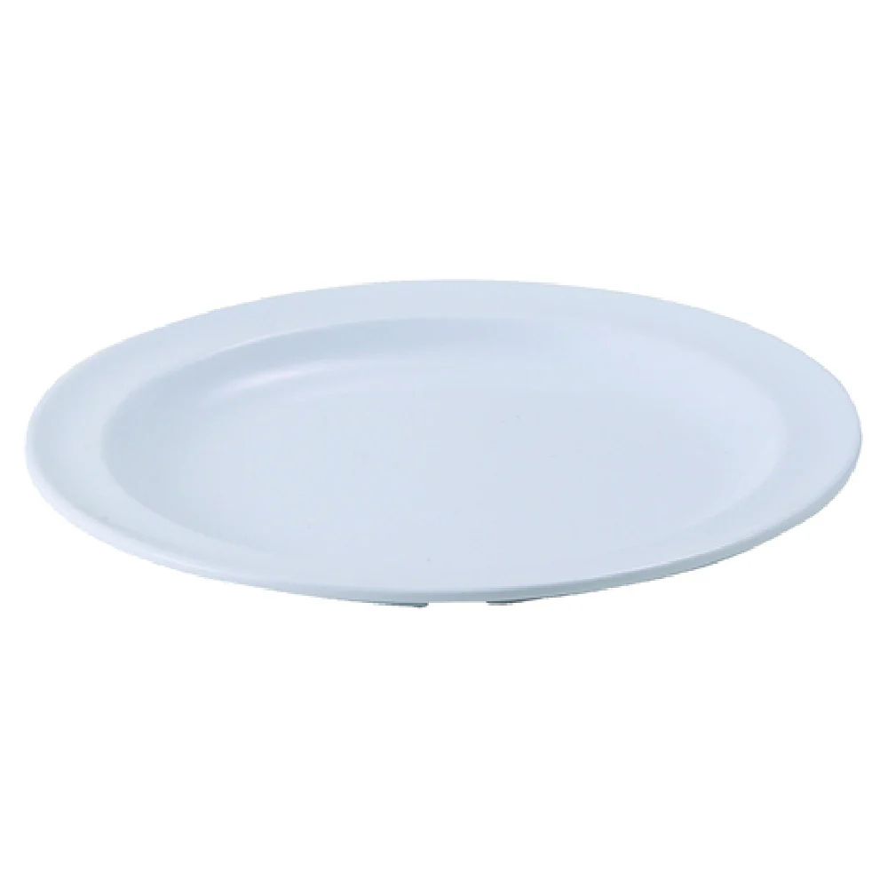 Round Melamine Plate, 10-1/4", White