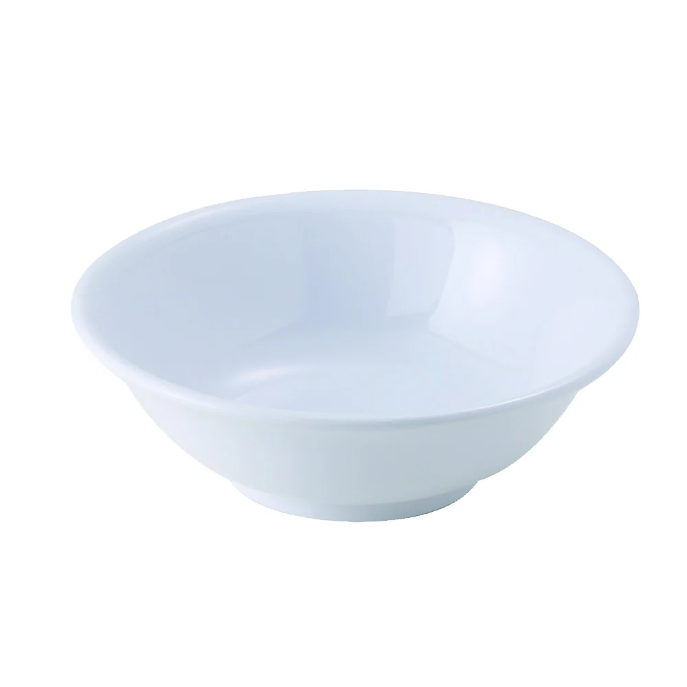 Melamine Rimless Bowl, 22-Ounce, White