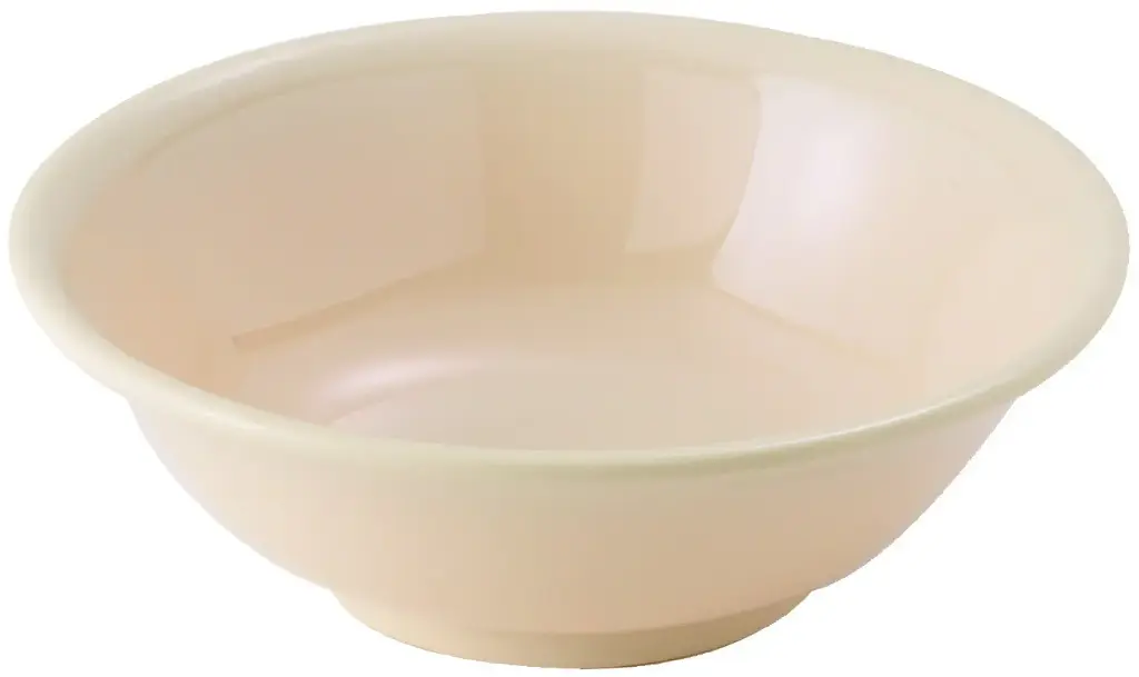 Melamine Rimless Bowl, 22-Ounce, Tan