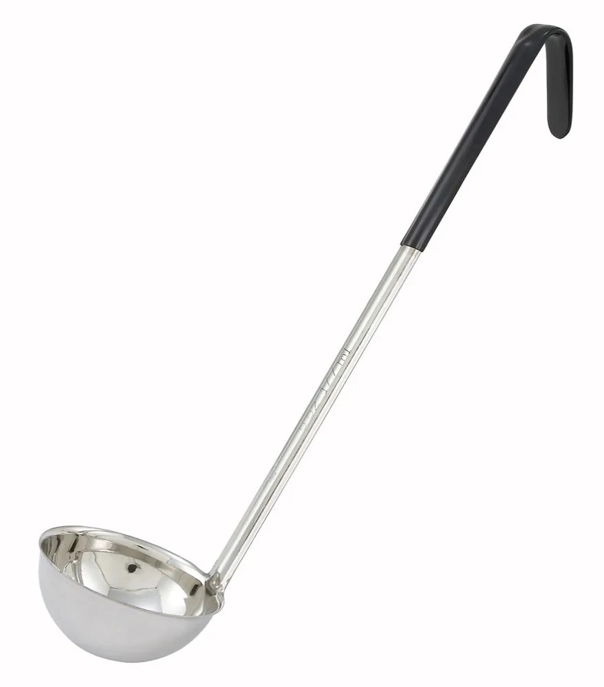 Color-Coded 6 Oz. Ladle with Black Handle