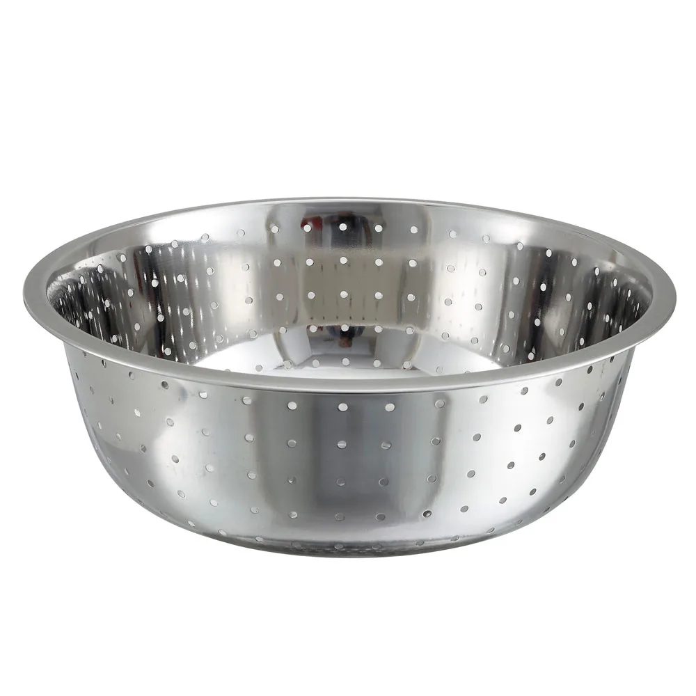 S/S 13INCH Chinese Collander w/ 5 mm Holes