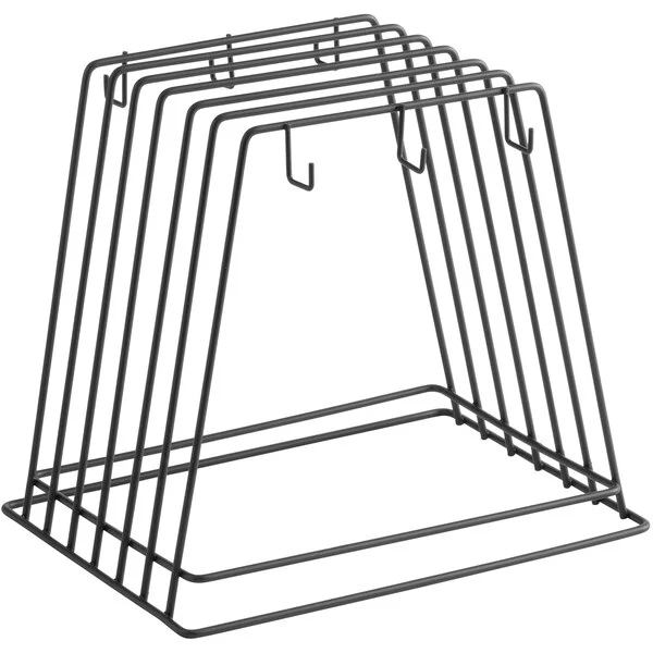 Cutting Board Rack, Sturdy Powder-Coated Black Wire , 12" x 9-1/4" x 10-1/4"