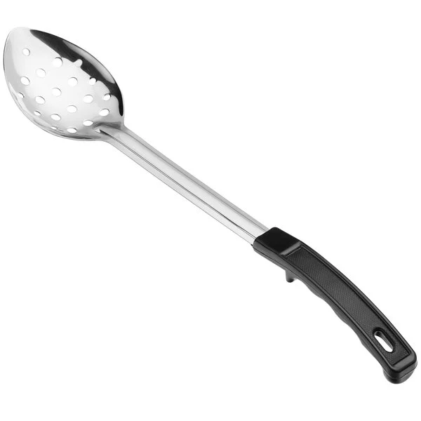 Perforated Basting Spoon, Stainless Steel, 15" L