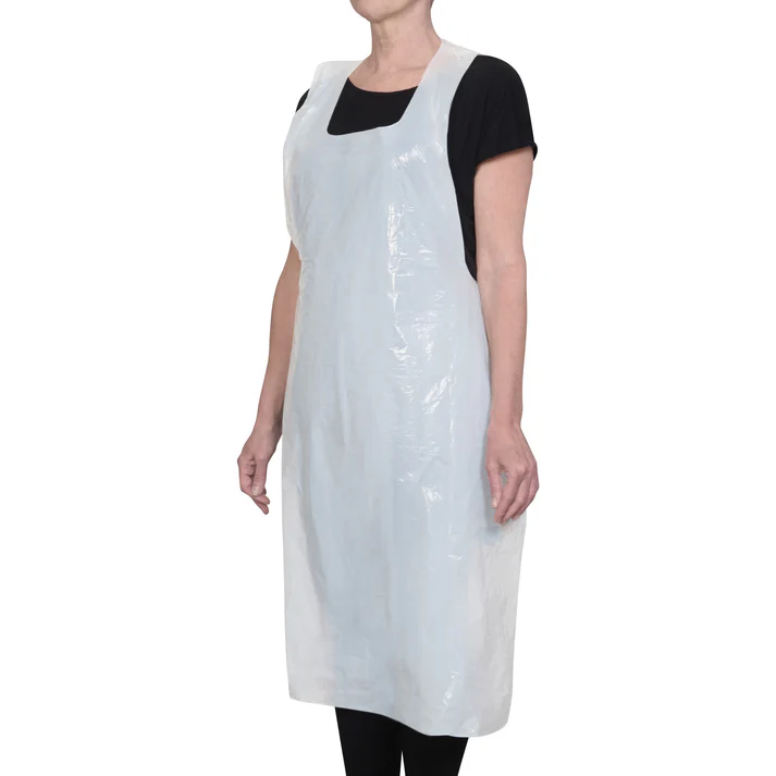 Disposable Plastic Apron, 28" x 46", 100pcs/box