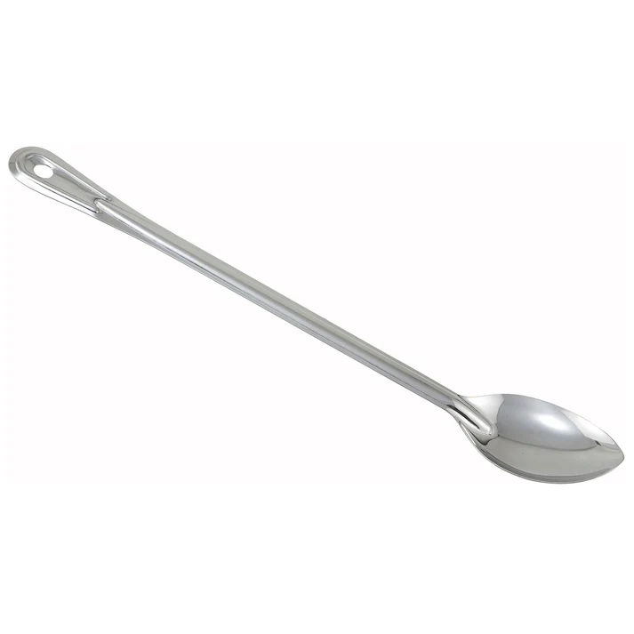 Winco Prime One-piece S/S Solid Basting Spoon, 21", NSF