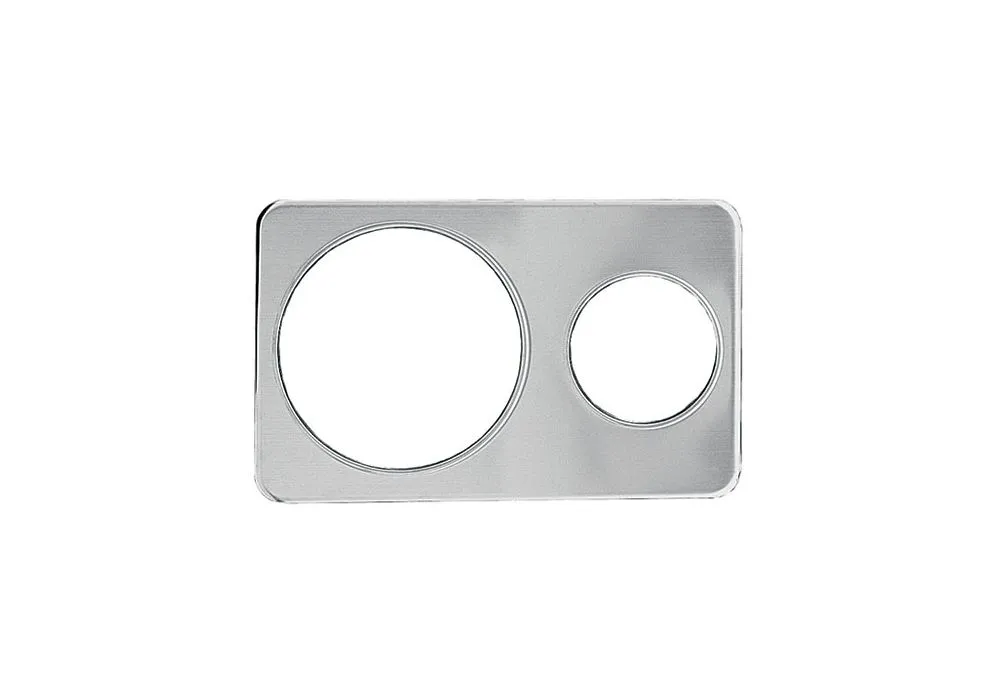Adaptor Plate, 6-3/8" & 10-3/8" Holes, S/S