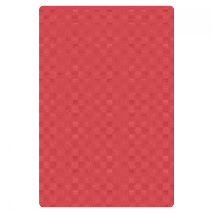 Cutting Board, 24" x 18" x 1/2", Red Color, NSF, Thunder Group