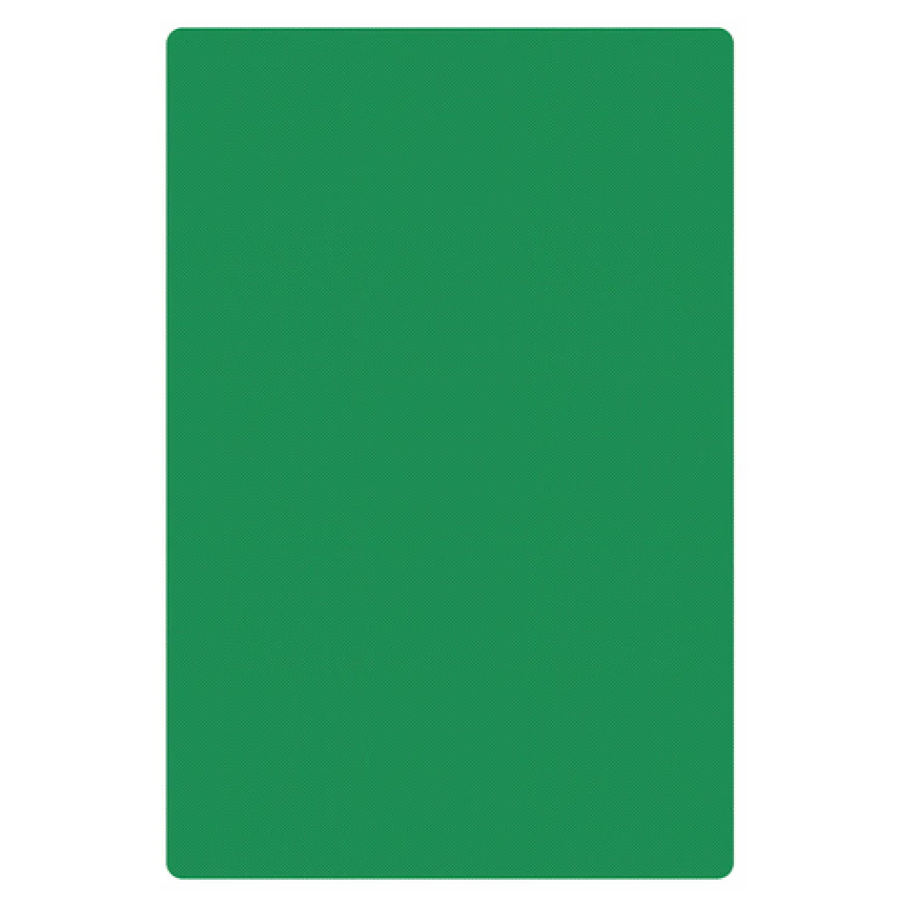 Cutting Board, 24" x 18" x 1/2", Green Color, NSF, Thunder Group