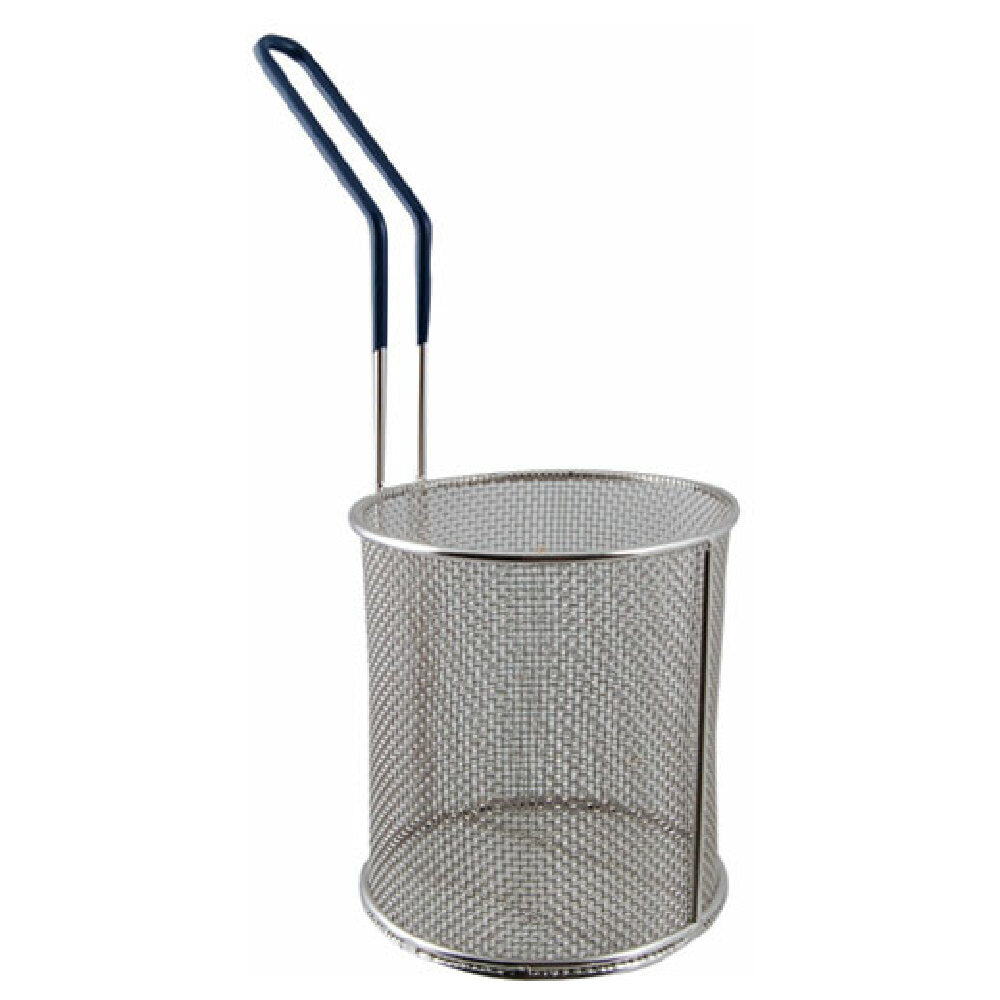 Stainless Steel Strainer / Blanching Basket with Coated Handle, 5" x 6 1/2"