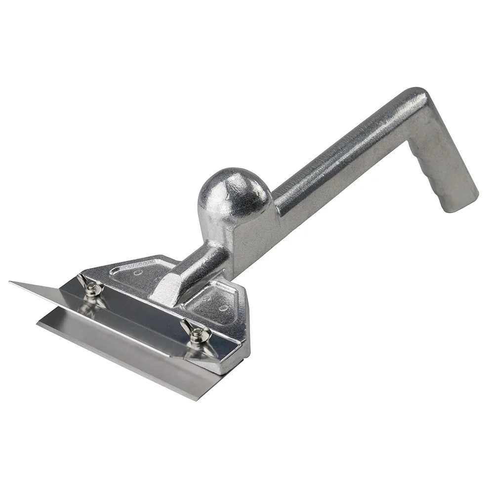 Winco 14" Heavy Duty Aluminum Grill Scraper, 6" Blade